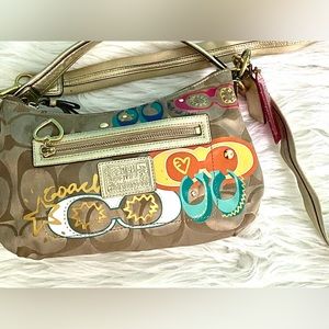 Like new small Coach purse